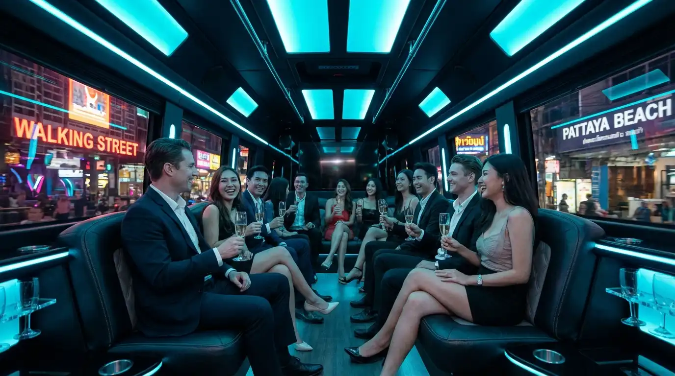 Pattaya Group Party Bus