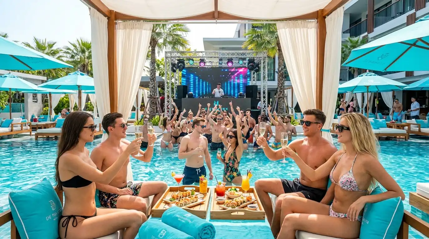 Pattaya Group Pool Party