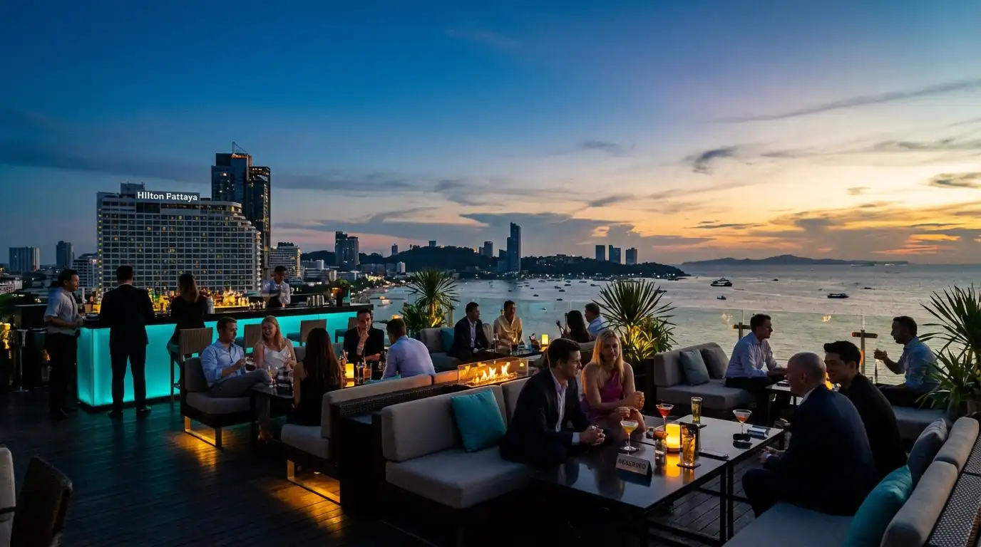 Pattaya Group Rooftop Party