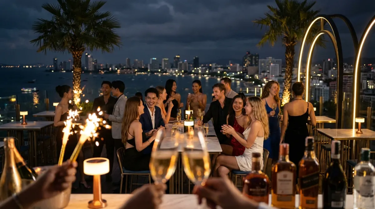 pattaya hens dinner models