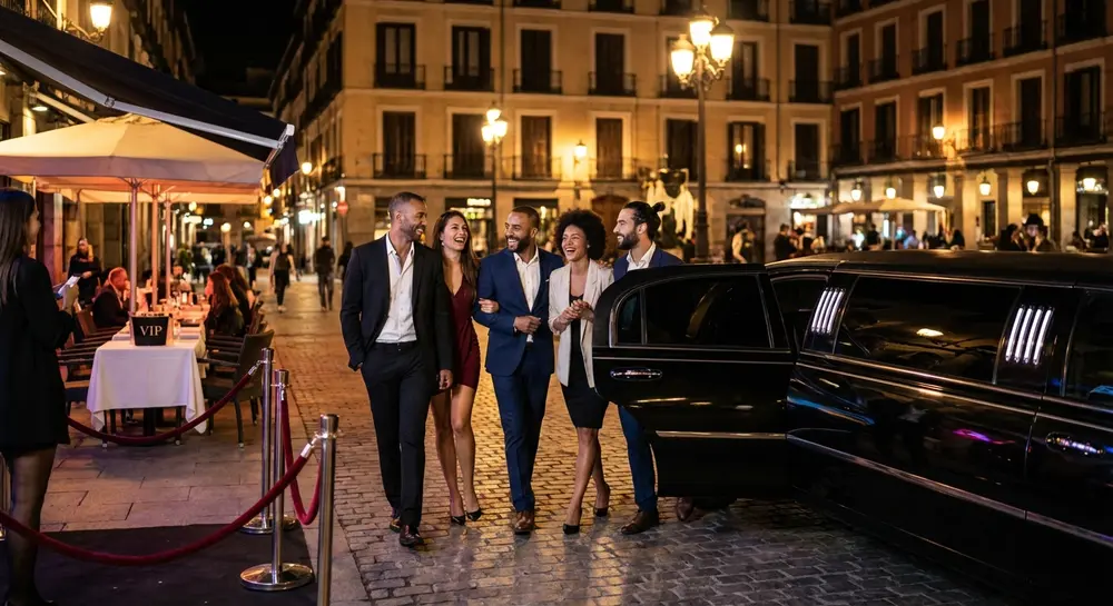 Madrid Mixed Group Limousine Packages