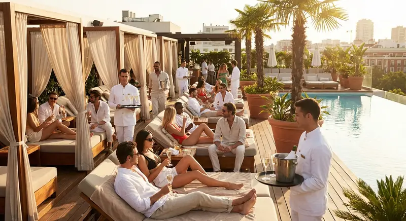 Madrid Mixed Group Beach Club