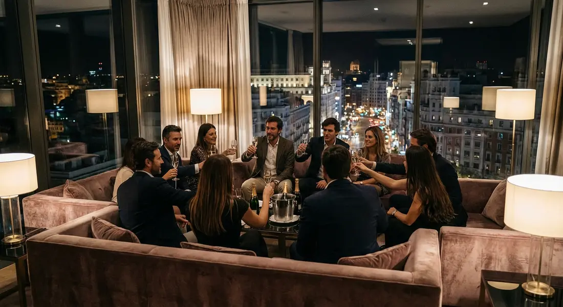 Madrid Mixed Group Hotel Suite