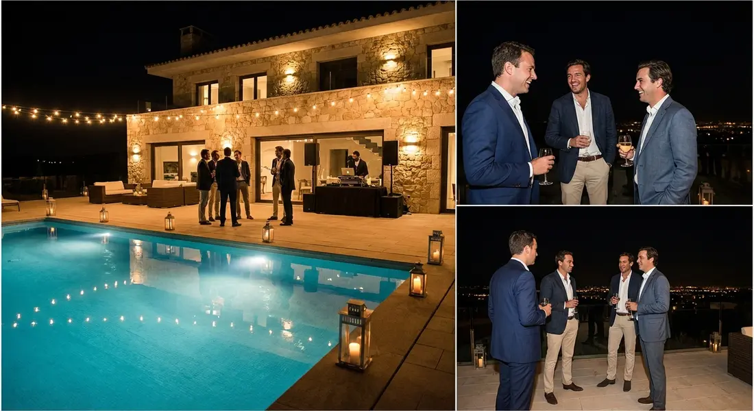 Madrid Bachelor Villa Party